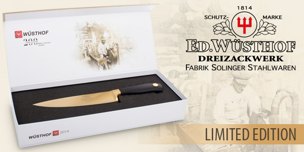 ​Золотой стандарт: специальная серия ножей к 200-летию Wuesthof